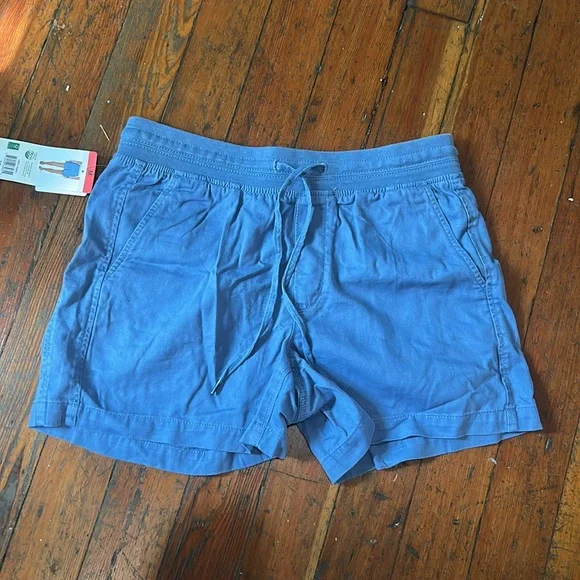 Orvis Women's Light Blue Drawstring Shorts - Picture 3 of 6
